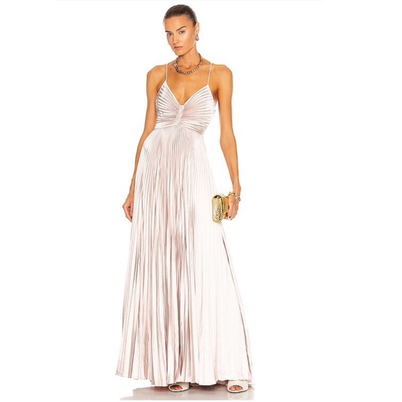 ALC Aries/Gemini Dress in Pink. - Picture 4 of 10